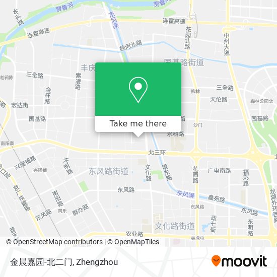 金晨嘉园-北二门 map