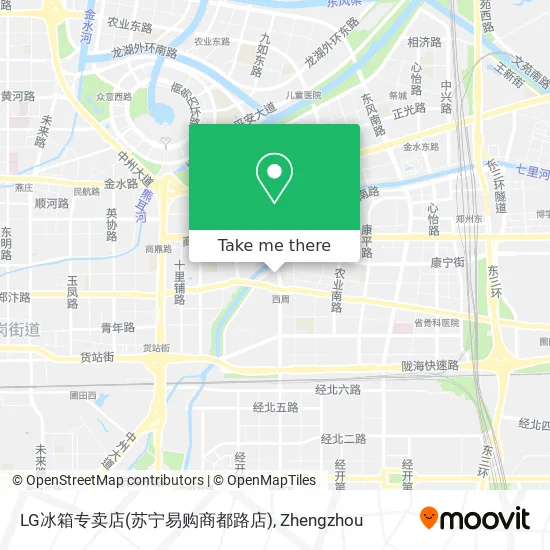 LG冰箱专卖店(苏宁易购商都路店) map