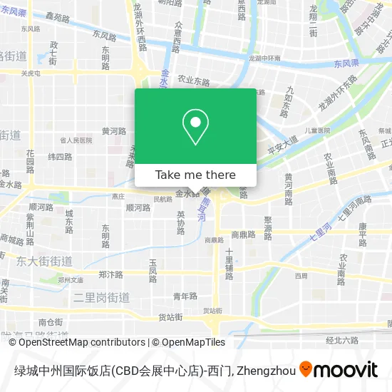 绿城中州国际饭店(CBD会展中心店)-西门 map