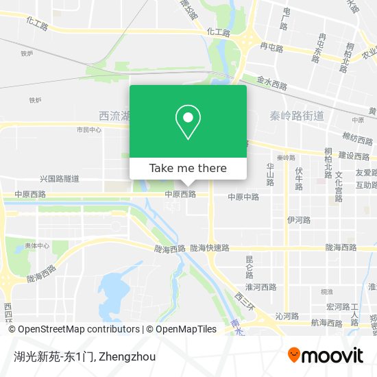 湖光新苑-东1门 map