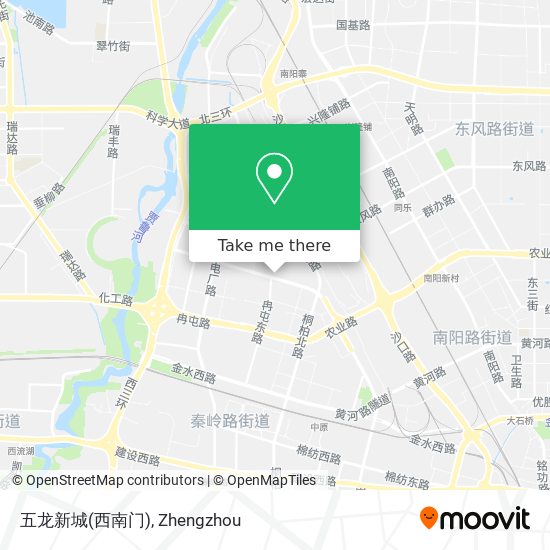 五龙新城(西南门) map
