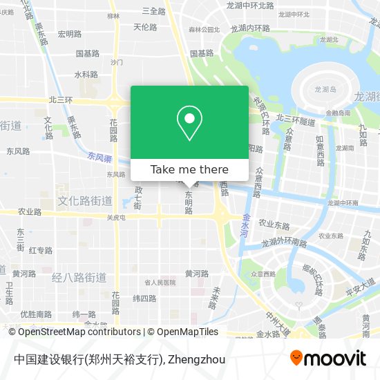 中国建设银行(郑州天裕支行) map