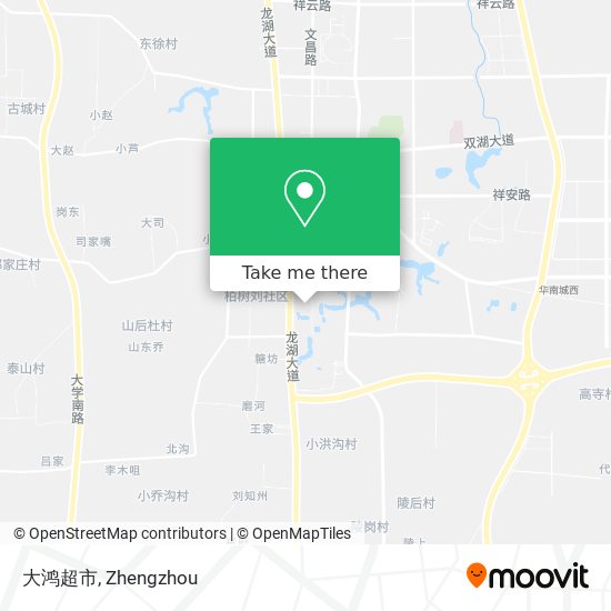 大鸿超市 map