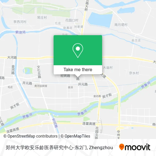 郑州大学欧安乐龄医养研究中心-东2门 map