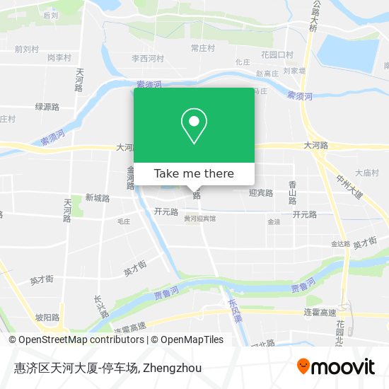 惠济区天河大厦-停车场 map