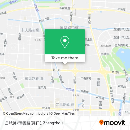 岳城路/臻善路(路口) map
