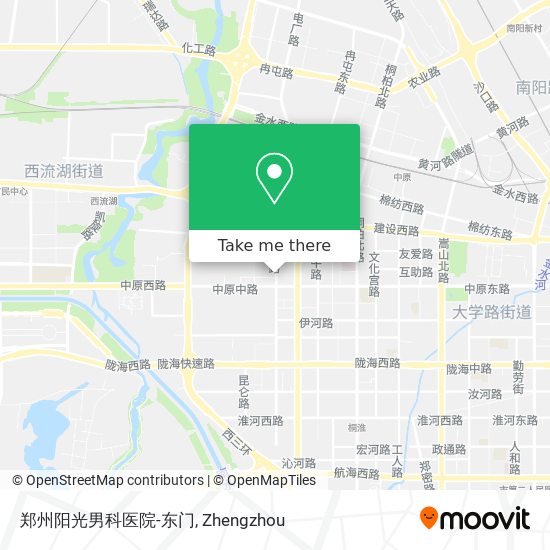 郑州阳光男科医院-东门 map