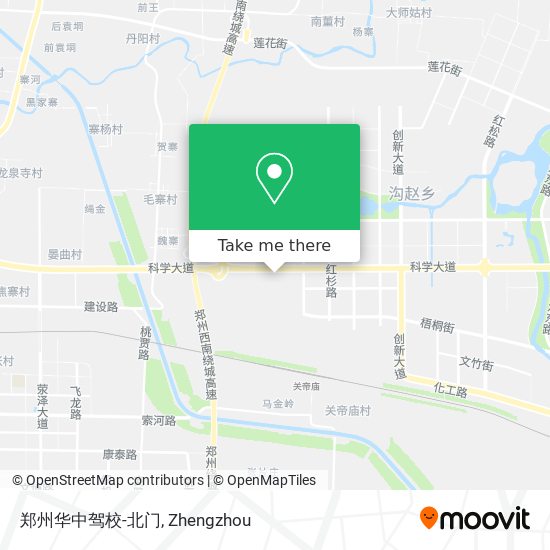 郑州华中驾校-北门 map