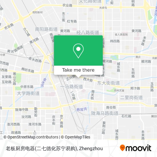老板厨房电器(二七德化苏宁易购) map