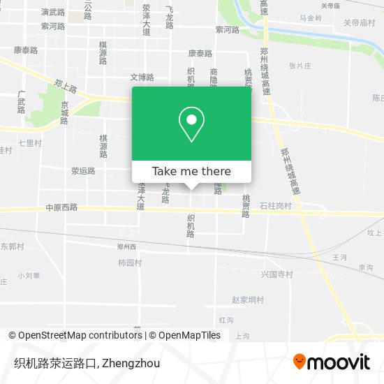 织机路荥运路口 map