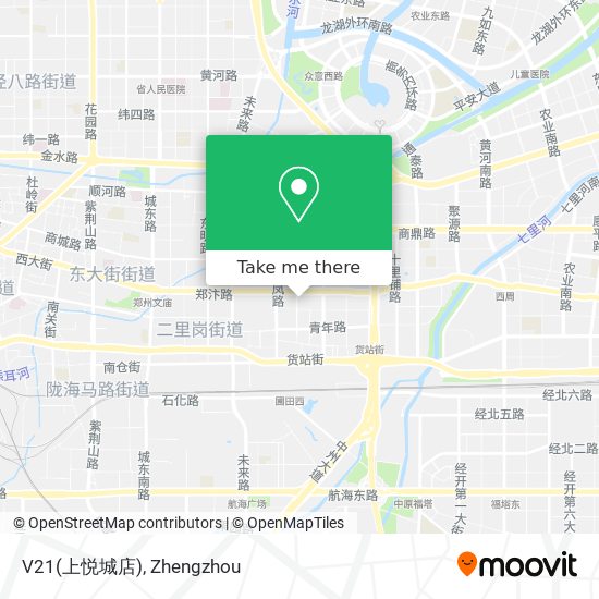 V21(上悦城店) map