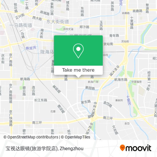 宝视达眼镜(旅游学院店) map