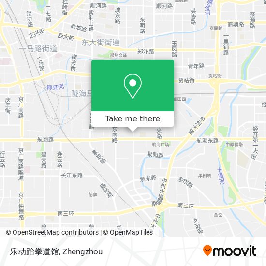 乐动跆拳道馆 map