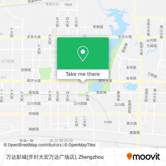 万达影城(开封大宏万达广场店) map
