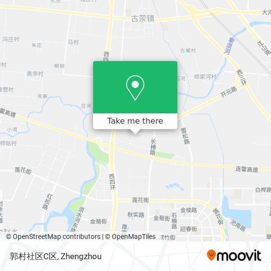 郭村社区C区 map