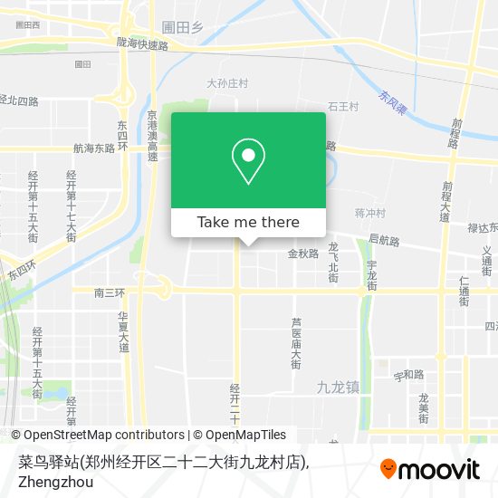 菜鸟驿站(郑州经开区二十二大街九龙村店) map