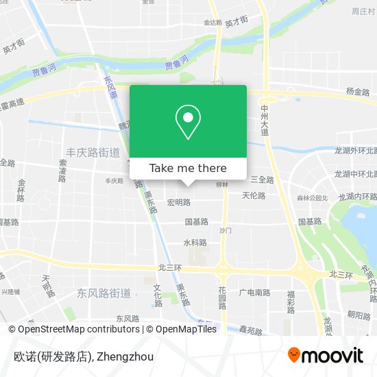 欧诺(研发路店) map