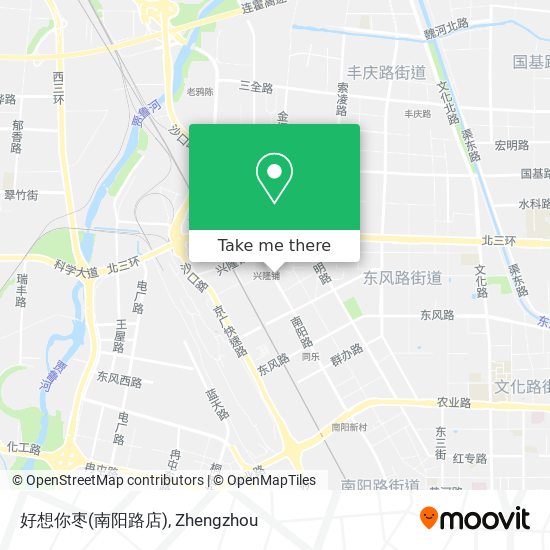 好想你枣(南阳路店) map