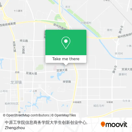 中原工学院信息商务学院大学生创新创业中心 map