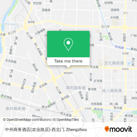 中州商务酒店(农业路店)-西北门 map