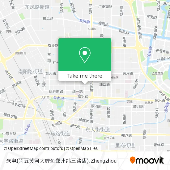 来电(阿五黄河大鲤鱼郑州纬三路店) map