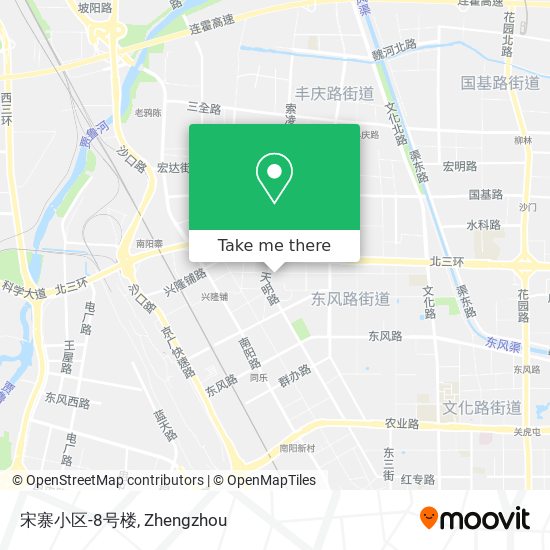宋寨小区-8号楼 map