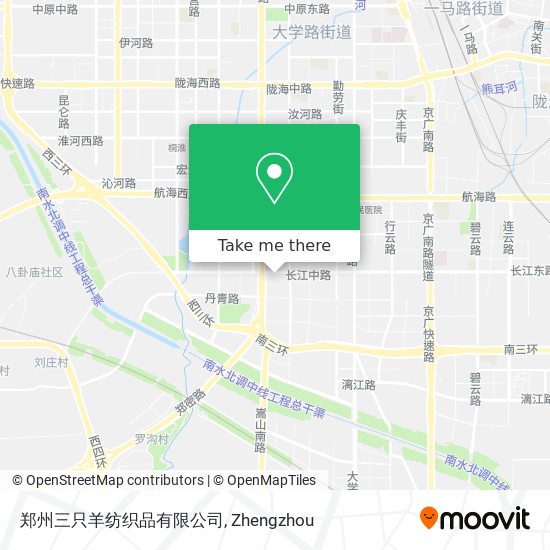 郑州三只羊纺织品有限公司 map
