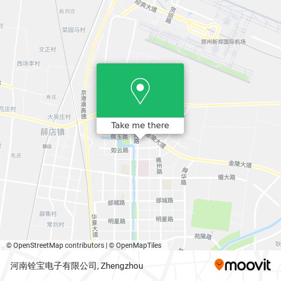 河南铨宝电子有限公司 map