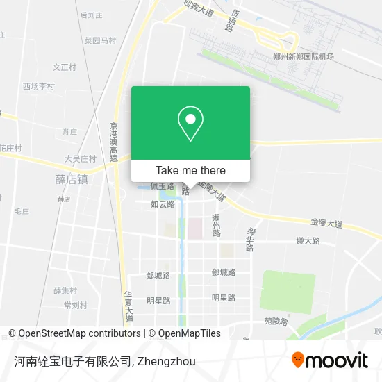 河南铨宝电子有限公司 map