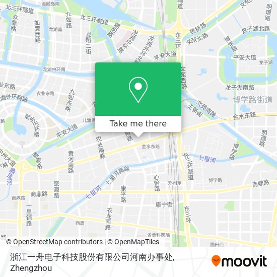 浙江一舟电子科技股份有限公司河南办事处 map