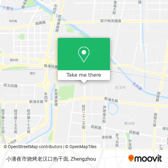 小潘夜市烧烤老汉口热干面 map