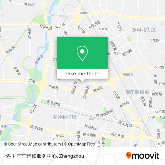 冬玉汽车维修服务中心 map