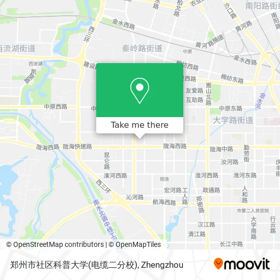 郑州市社区科普大学(电缆二分校) map