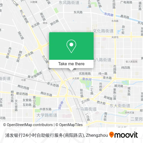 浦发银行24小时自助银行服务(南阳路店) map