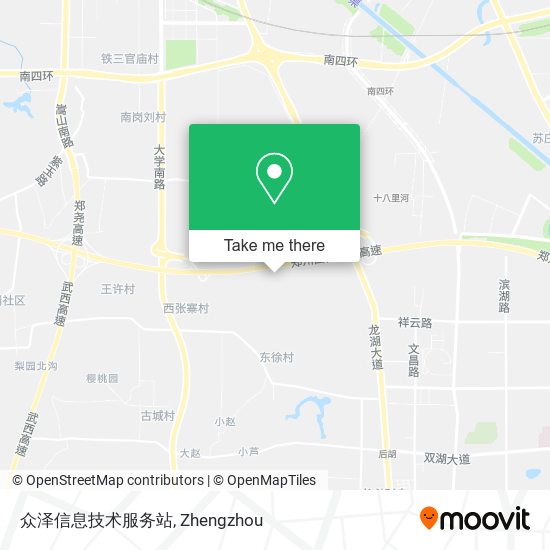 众泽信息技术服务站 map