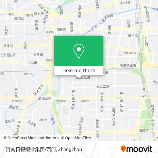 河南日报报业集团-西门 map