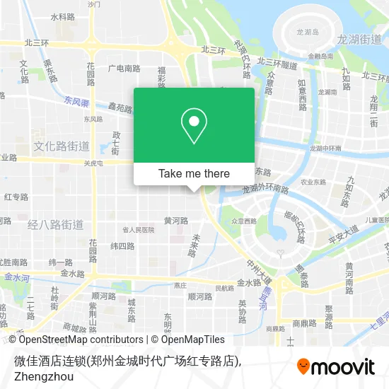 微佳酒店连锁(郑州金城时代广场红专路店) map