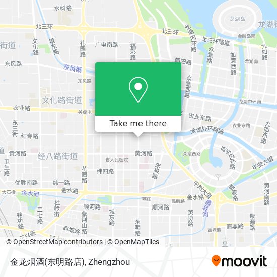 金龙烟酒(东明路店) map
