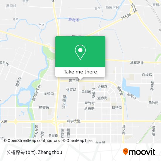 长椿路站(brt) map