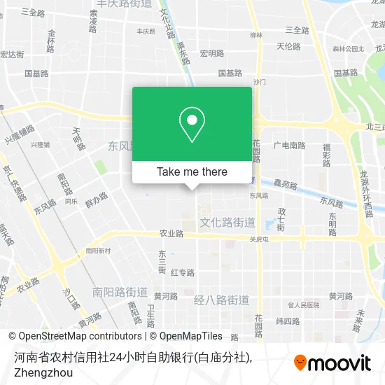 河南省农村信用社24小时自助银行(白庙分社) map