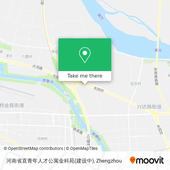 河南省直青年人才公寓金科苑(建设中) map
