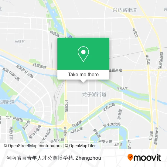 河南省直青年人才公寓博学苑 map