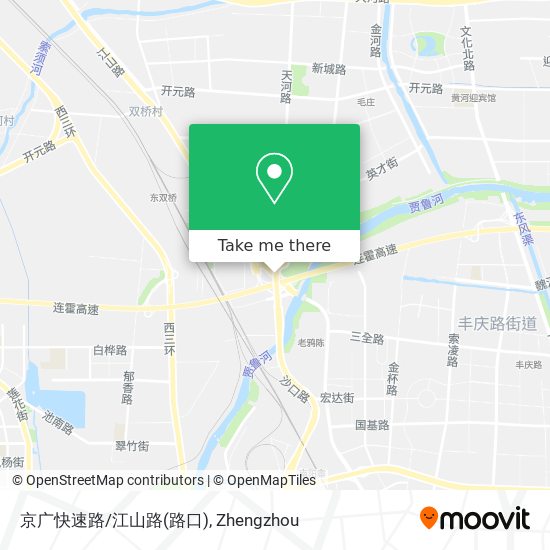京广快速路/江山路(路口) map
