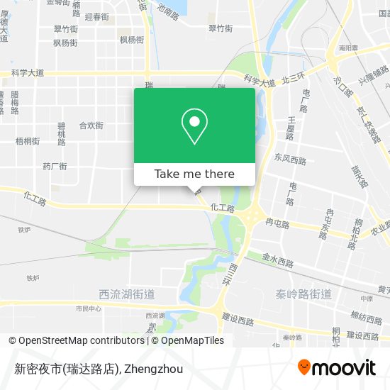 新密夜市(瑞达路店) map