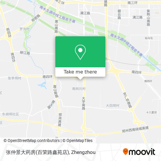 张仲景大药房(百荣路鑫苑店) map