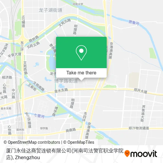 厦门永佳达商贸连锁有限公司(河南司法警官职业学院店) map