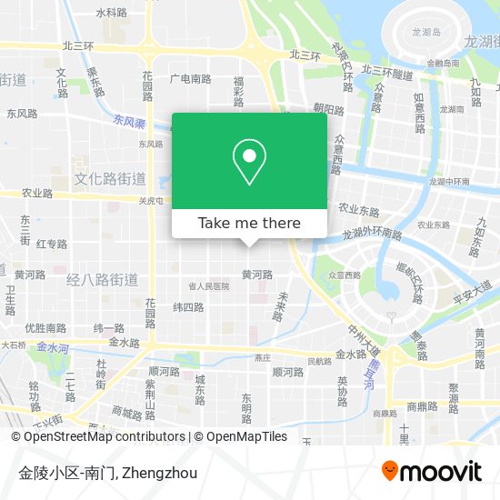 金陵小区-南门 map