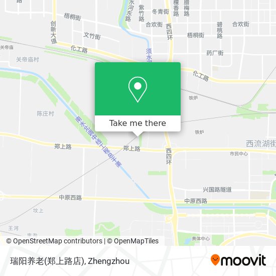 瑞阳养老(郑上路店) map