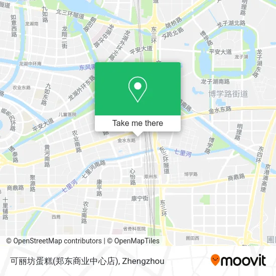 可丽坊蛋糕(郑东商业中心店) map