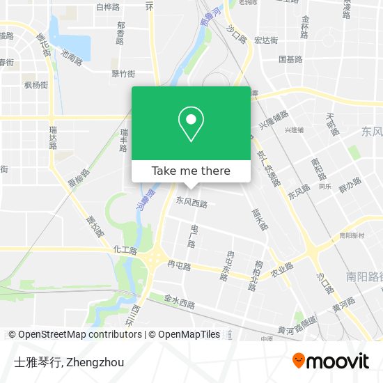 士雅琴行 map